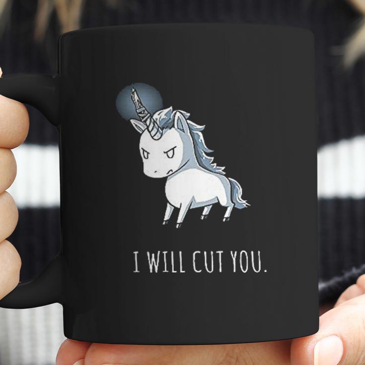 Stabby The Unicorn I Will Cut You Coffee Mug