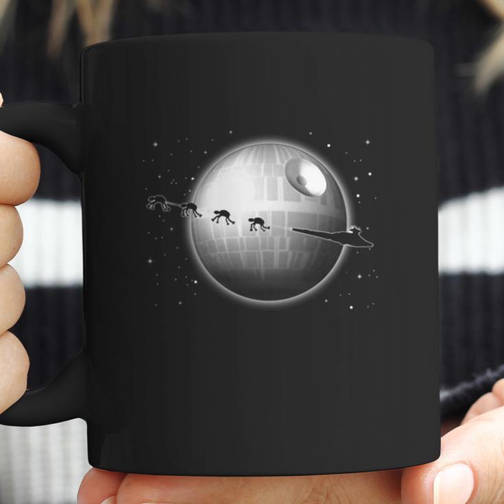 Star Wars Battlefront Star Destroyer And Death Star Christmas Coffee Mug