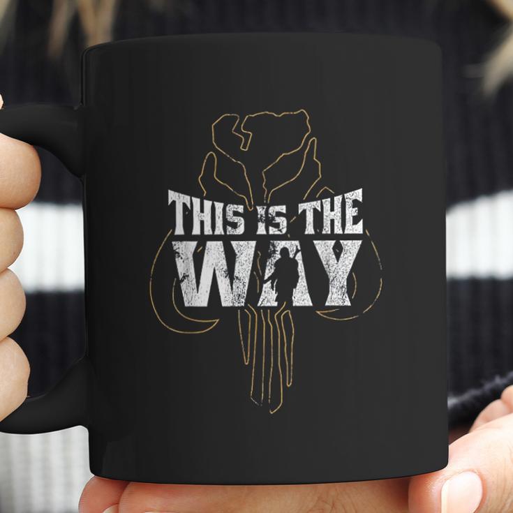 Star Wars The Mandalorian This Is The Way Mythosaur Overlay Coffee Mug