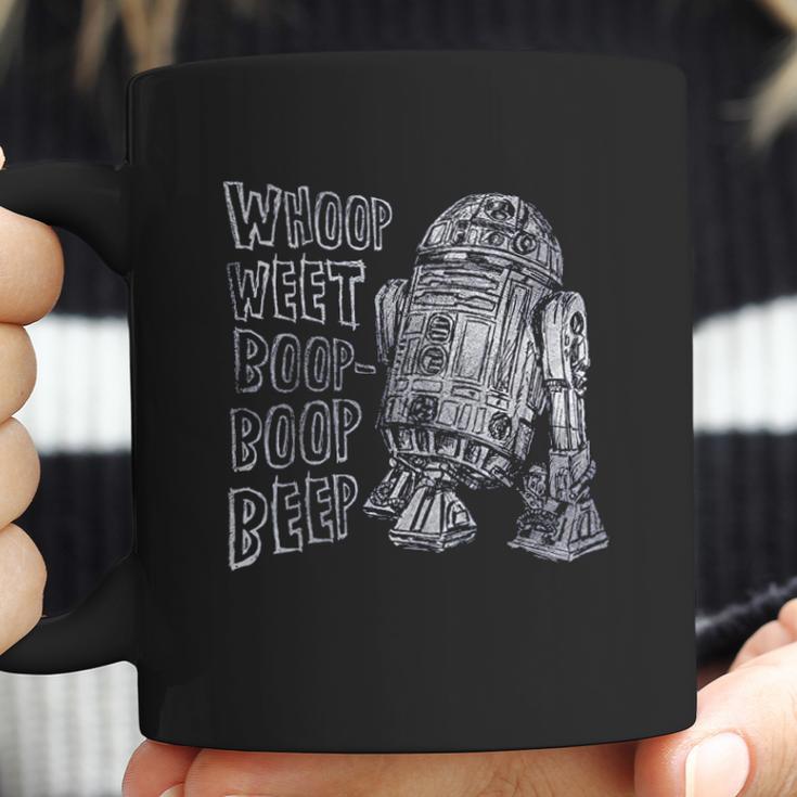 Star Wars R2d2 Words Of Wisdom Graphic Coffee Mug