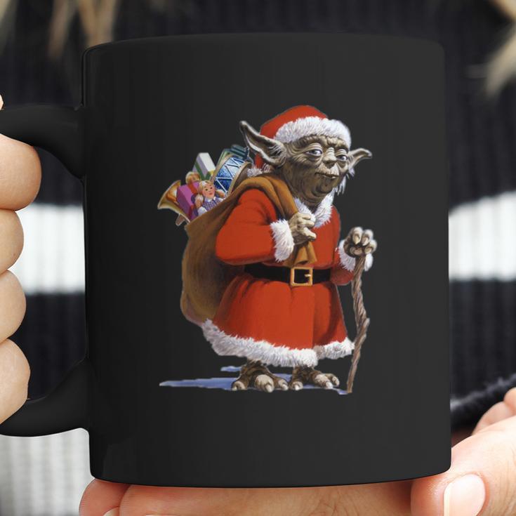 Star Wars Yoda Santa Claus Ugly Faux Coffee Mug