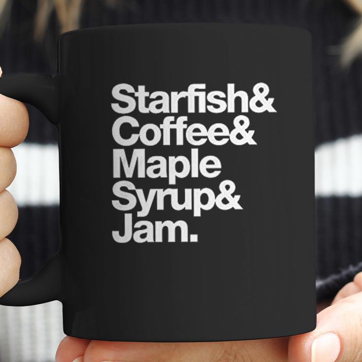 Starfish And Coffee Maple Syrup And Jam Coffee Mug