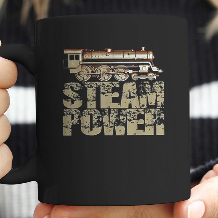 Steam Power Vintage Steam Engine Retro Coffee Mug