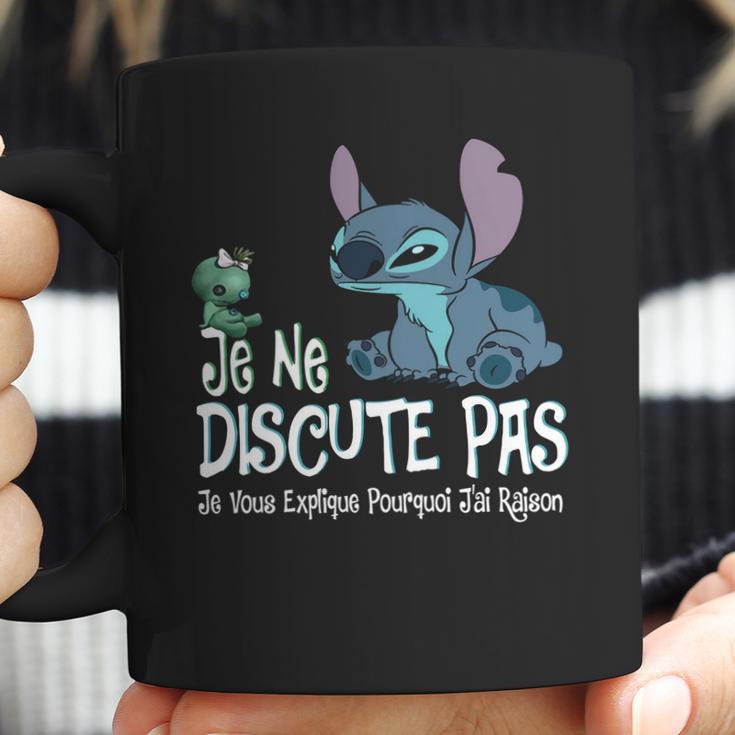 Stitch Je Ne Discute Pas Je Vous Explique Pourquoi Jai Raison Coffee Mug