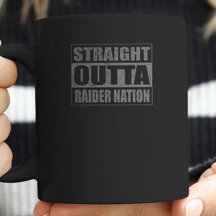 Straight Outta Raider Nation Cropped Coffee Mug