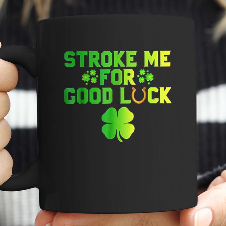 Stroke Me For Good Luck St Patricks Day Coffee Mug