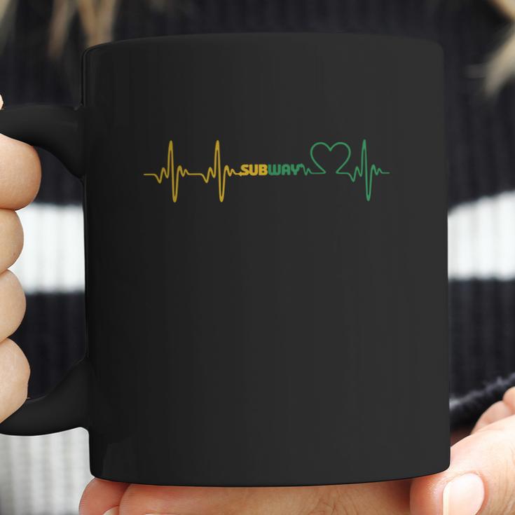 Subway Heart Coffee Mug