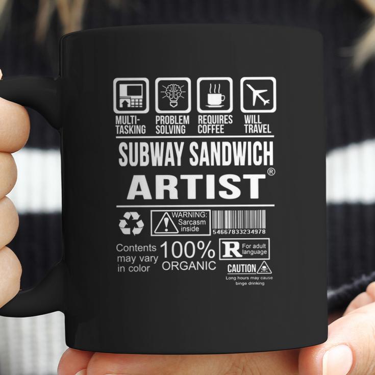 Subway Sandwich Artist Coffee Mug