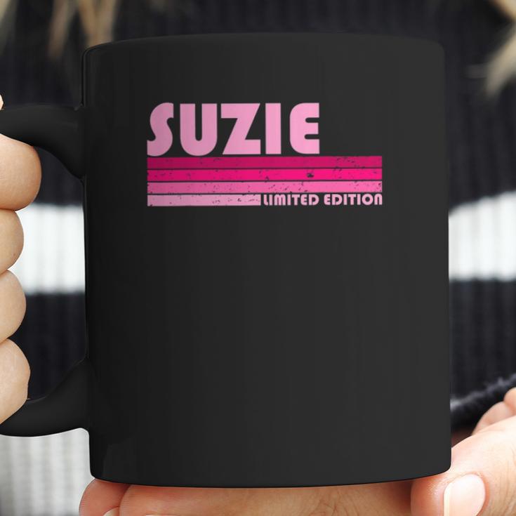 Suzie Name Personalized Retro Vintage 80S 90S Birthday Coffee Mug