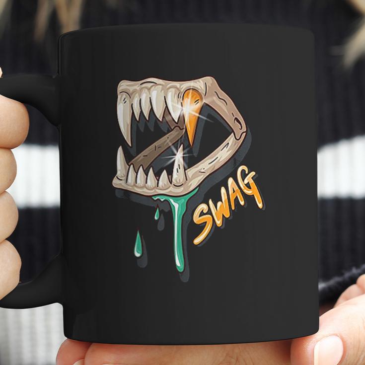 Swag Hip Hop Rapper Dinosaur Coffee Mug