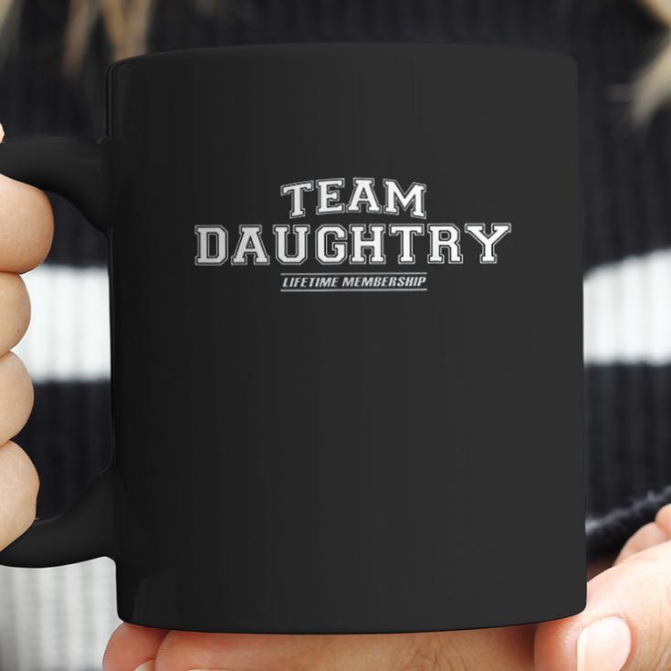 Team Daughtry Proud Family Surname Last Name Gift Coffee Mug