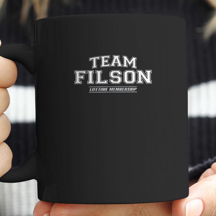 Team Filson Proud Family Surname Last Name Coffee Mug