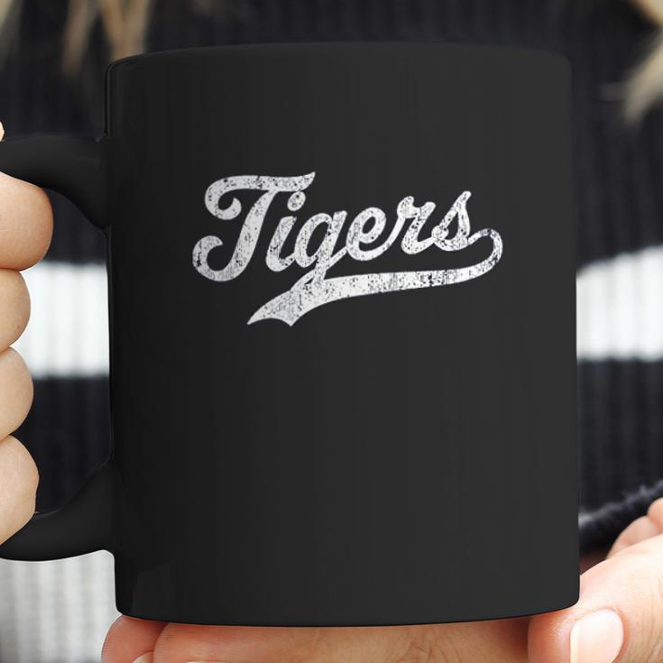 Tigers Mascot Vintage Sports Coffee Mug