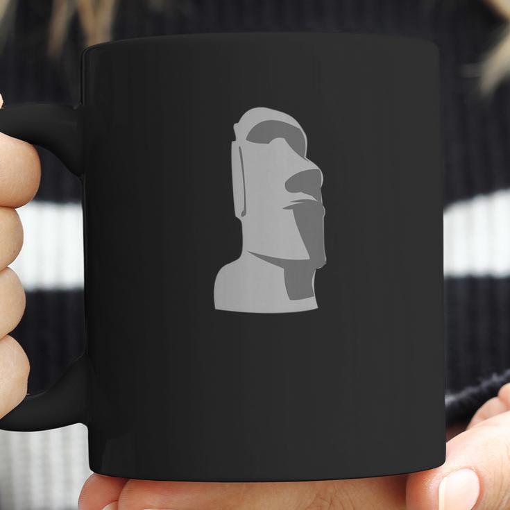 Tiki Moai Easter Island Luau Gray Gift Coffee Mug