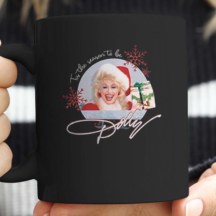 Tis The Season To Be Dolly Vintage Coffee Mug