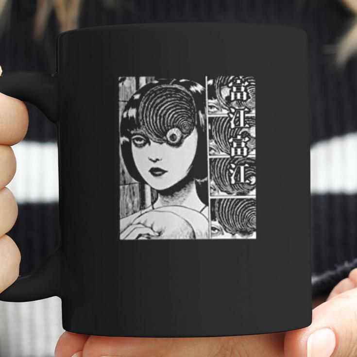 Tomie Junji Ito Black Coffee Mug