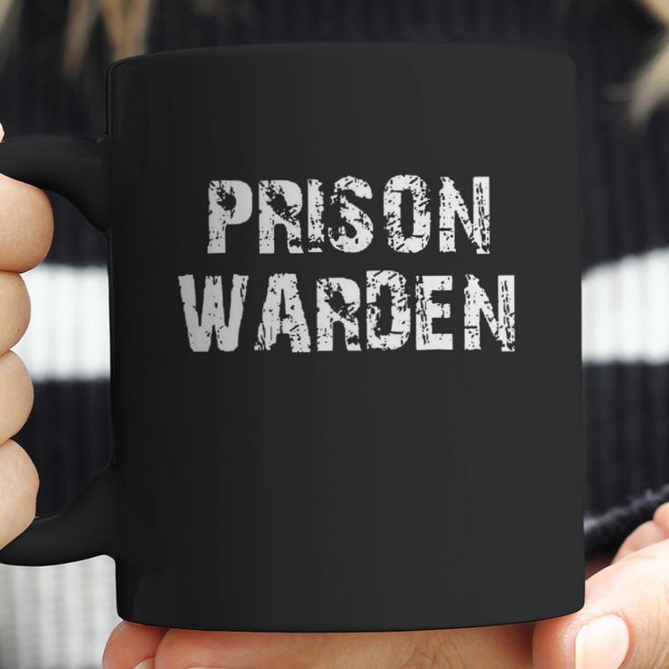 Top Prison Warden For Halloween Prison Costume Shirt Coffee Mug