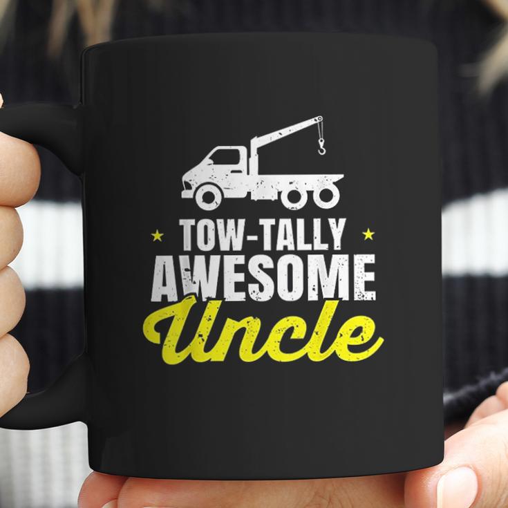 Tow Truck Driver Uncle Towing Car Pun Pickup Wrecker Gift Coffee Mug