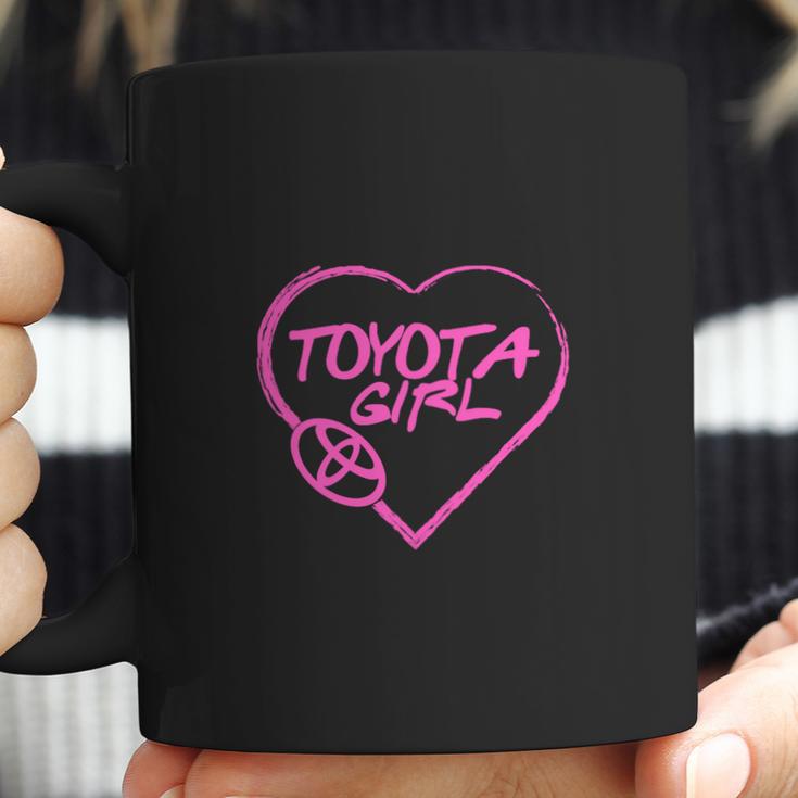 Toyota Girl Pink Heart Lovely Coffee Mug