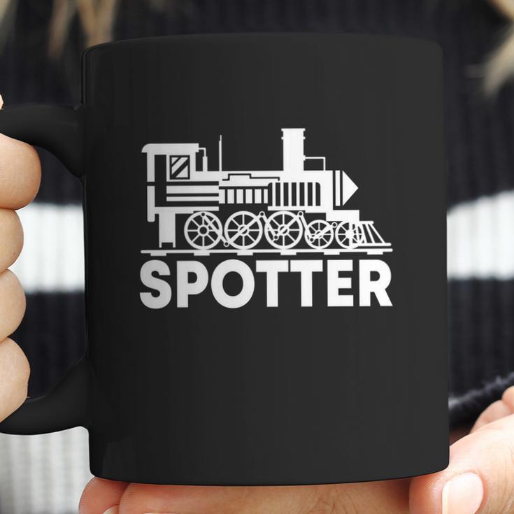 Trainspotter Design Trainspotting Locomotive Steam Engine Gift Graphic Design Printed Casual Daily Basic Coffee Mug