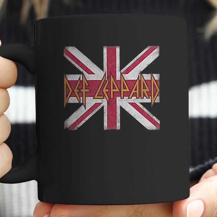 Trevco Def Leppard Union Jack Coffee Mug