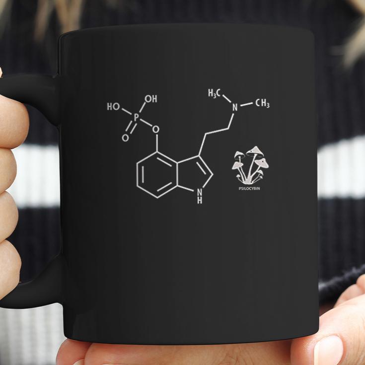 Tribal Psilocybin Chemical Formula Magic Mushrooms Mens Coffee Mug