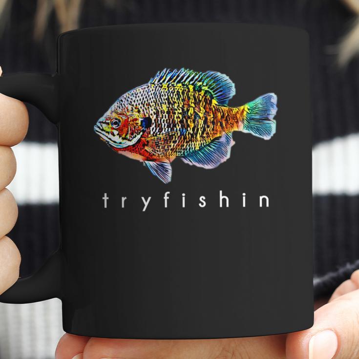 Tryfishin Bluegill Panfish Fishing Coffee Mug