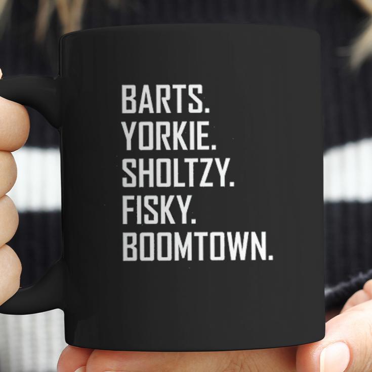 Ugp Campus Apparel Barts Yorkie Sholtzy Fisky Boomtown Funny Hockey Coffee Mug