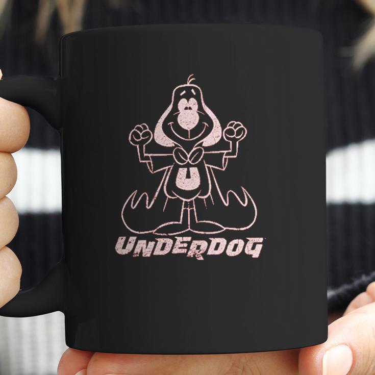 Underdog Outline Coffee Mug