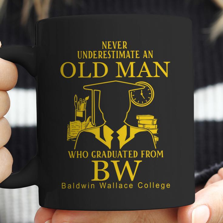 Never Underestimate An Old Man Who Graduated From Baldwin Wallace College Coffee Mug