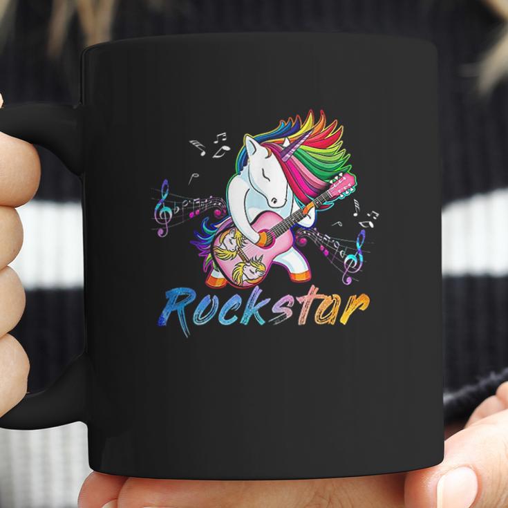 Unicorn Rock Star Guitar Rockin Music Singer Coffee Mug