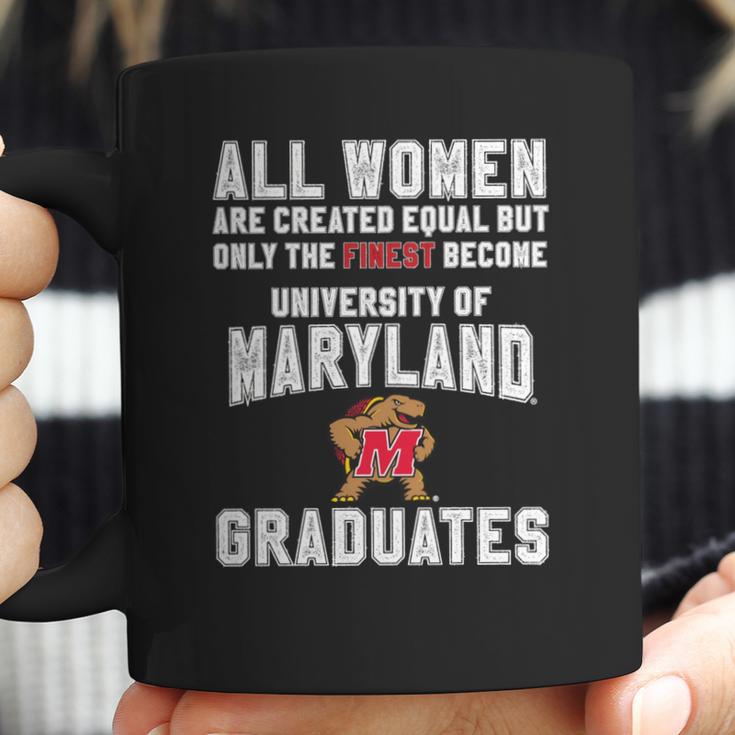 University Of Maryland Graduated Woman Coffee Mug