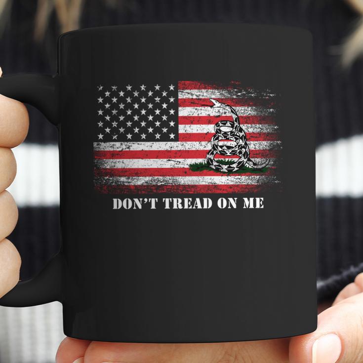 Usa Vintage Flag Dont Tread On Me Coffee Mug