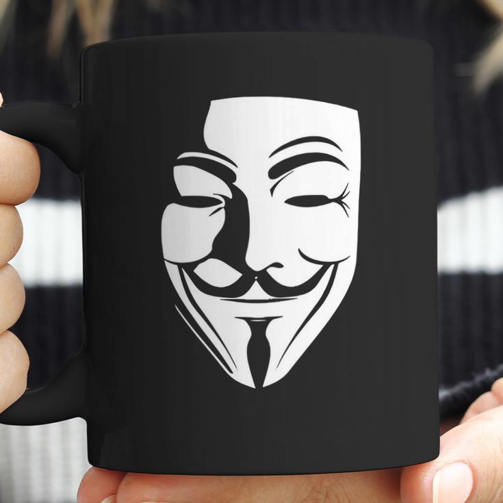 V Per Vendetta Face Film Horror Cinema Tv T-Shirt Coffee Mug