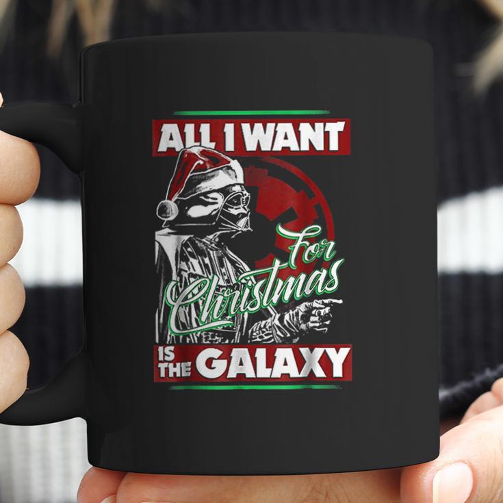 Vader Empire All I Want Galaxy Christmas Coffee Mug