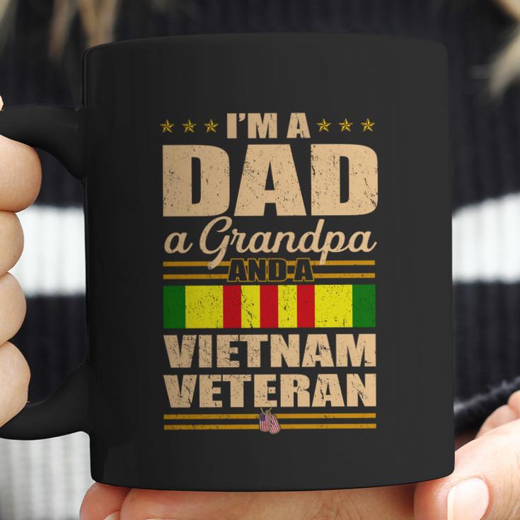 Veterans Day Im A Dad Grandpa And A Vietnam Veteran Meaningful Gift Graphic Design Printed Casual Daily Basic Coffee Mug