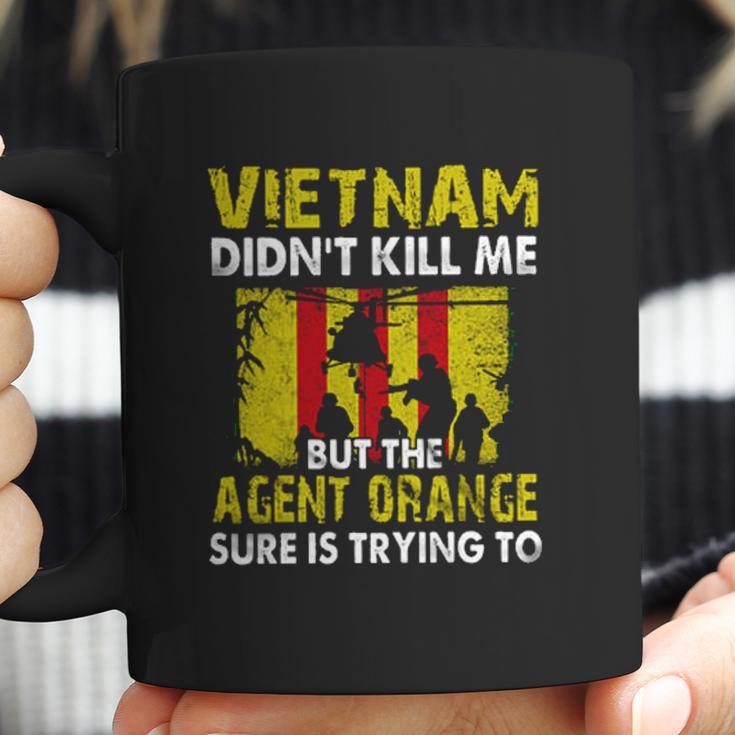 Vietnam Didnt Kill Me But The Agent Is Trying Aesthetic Gift 2022 Coffee Mug