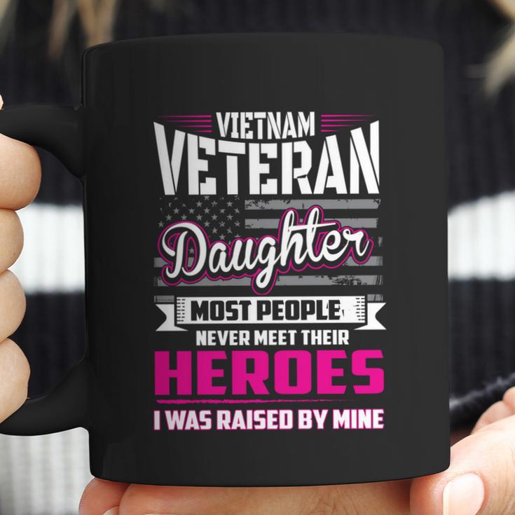 Vietnam Veteran Daughter Cute Gift Raised By My Hero Graphic Design Printed Casual Daily Basic Coffee Mug