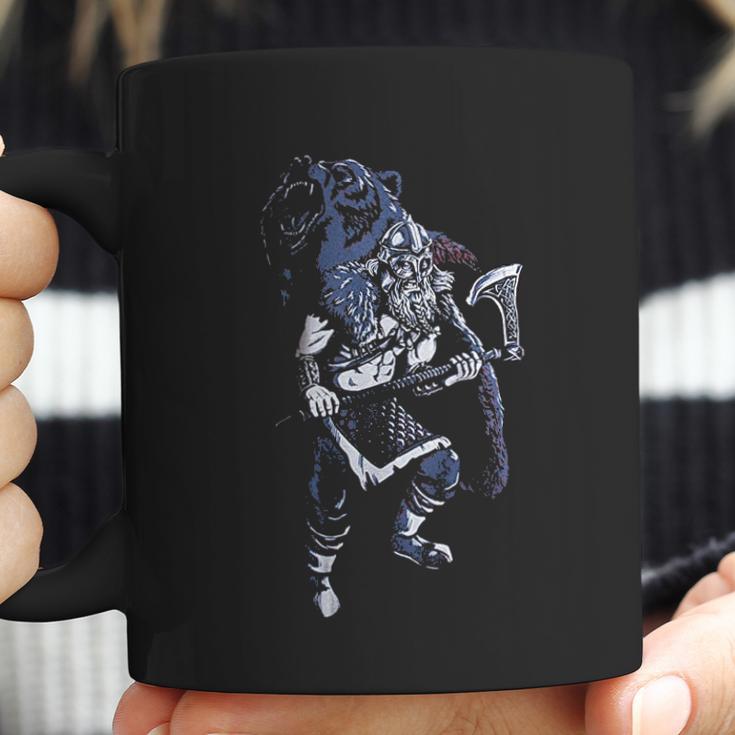 Viking Berserker Bear Spirit Valhalla Norse Nordic Mythology Warrior Coffee Mug