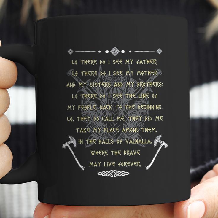 Viking Prayer Before The Battle Vikings Warriors Coffee Mug