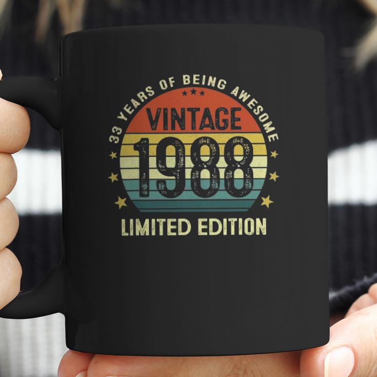 Vintage 1988 Limited Edition 33 Years Old 33Rd Birthday Coffee Mug