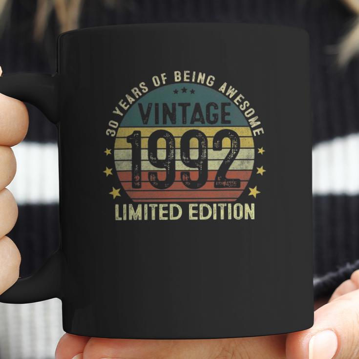 Vintage 1992 30 Years Old Gifts 30Th Birthday Gifts For Men Coffee Mug