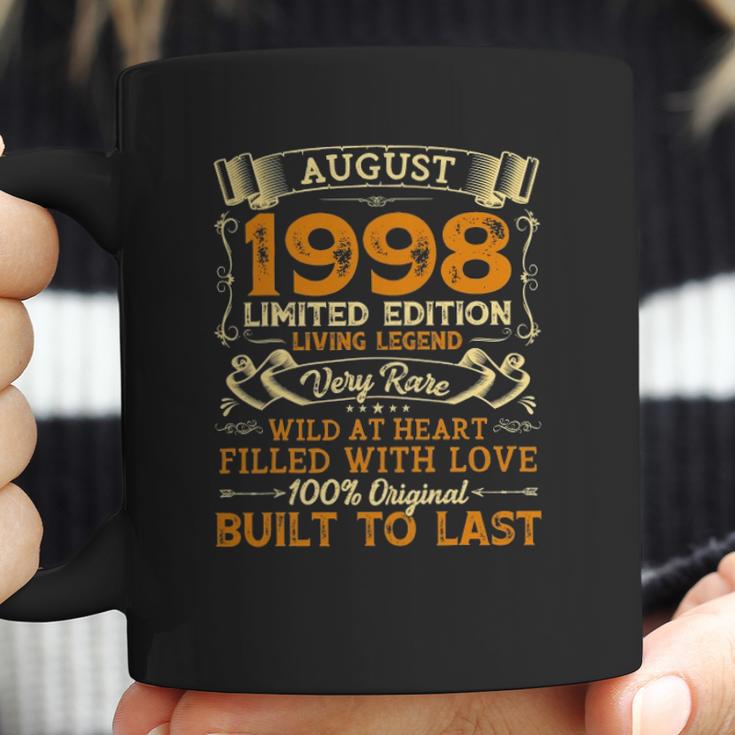 Vintage 23Rd Birthday August 1998 23 Years Old Gift Coffee Mug