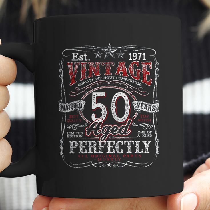 Vintage 51St Birthday 1971 Born In 1971 Gift Coffee Mug