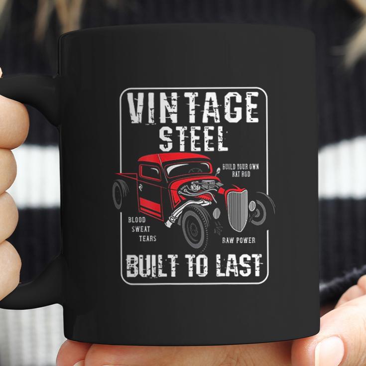 Vintage Built To Last Rat Rod Coffee Mug