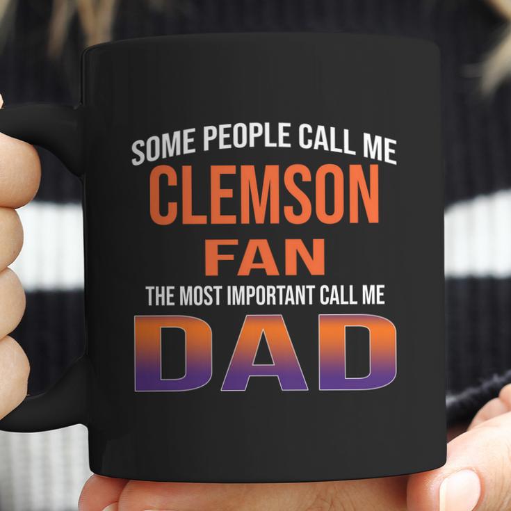 Vintage I Am A Clemson Fan Dad Coffee Mug