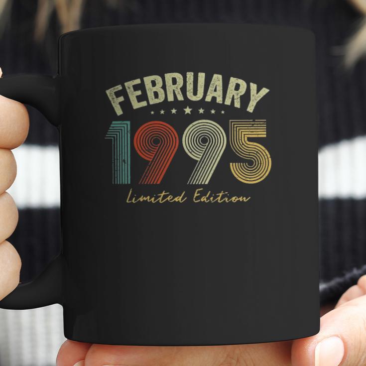 Vintage February 1995 26Th Birthday 26 Years Old Retro Gifts Coffee Mug