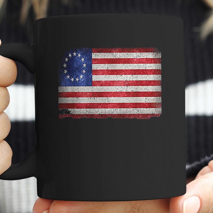 Vintage Flag American Victory 1776 Coffee Mug