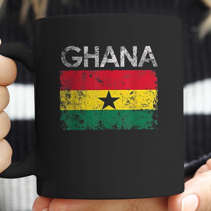 Vintage Ghana Ghanaian Flag Pride Coffee Mug