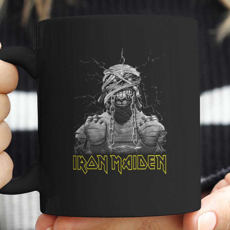 Vintage Graphic Iron Maiden Chained Mummy Coffee Mug